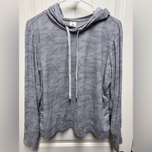 Gray Camouflage Women's Hoodie
